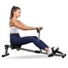 Fitness Rowing Machine Rower Ergometer with 12 Levels of Adjustable Resistance