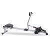 Fitness Rowing Machine Rower Ergometer with 12 Levels of Adjustable Resistance
