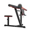 Bicep Tricep Curl Machine with Adjustable Seat, Bicep Curls and Tricep Extension Machine Home Gym