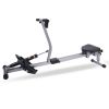 Fitness Rowing Machine Rower Ergometer with 12 Levels of Adjustable Resistance